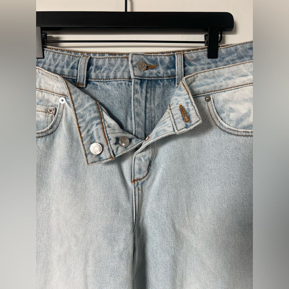 SER.O.YA Saphira Double Waistband Wide Leg Jeans in Skylight NWT - Picture 13 of 16